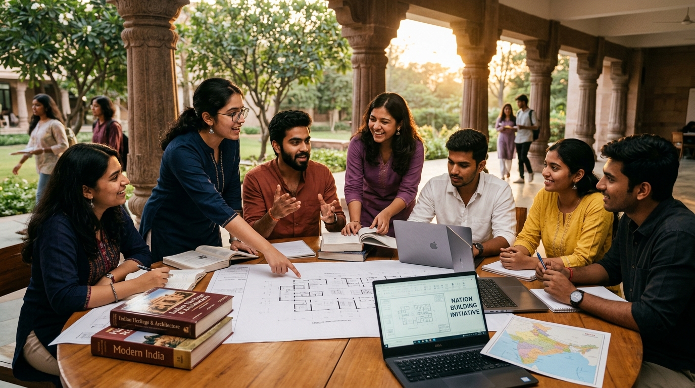Youth participating in nation building initiatives
